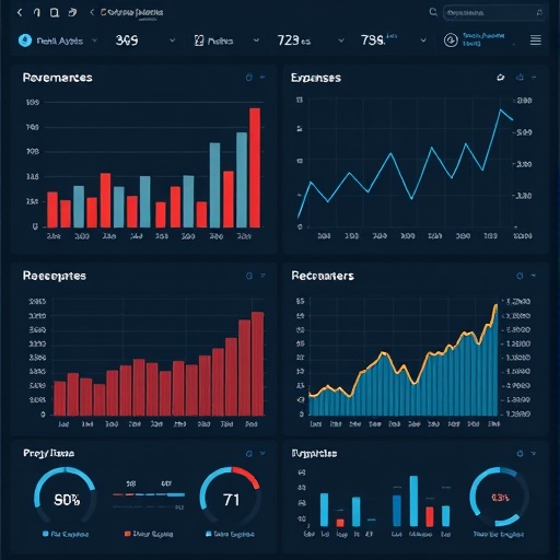 Gráficos Reais do Dashboard